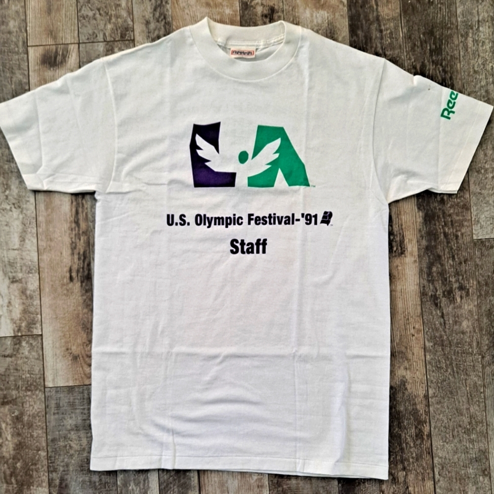1991 Reebok U.S Open T Shirt